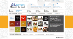Desktop Screenshot of maisondusud.com